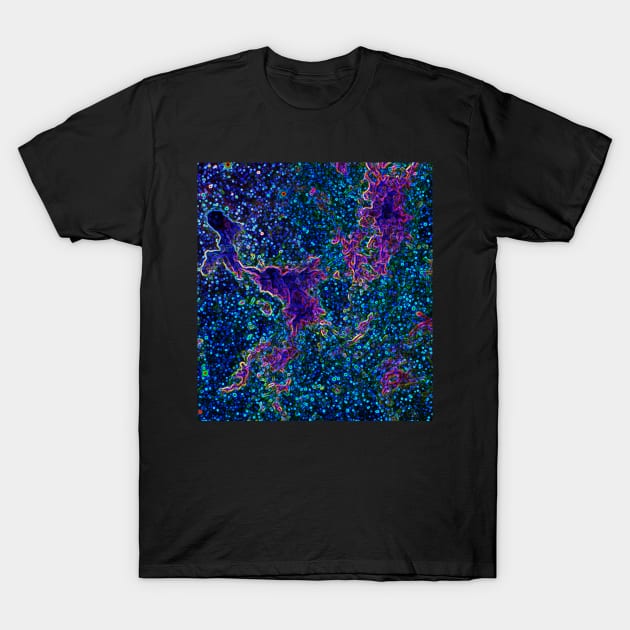 Black Panther Art - Glowing Edges 55 T-Shirt by The Black Panther